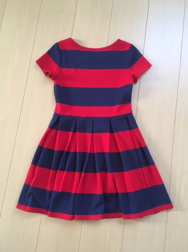 【美品】ポロ ラルフローレン ワンピース 女の子140（130） ラルフローレン キッズ ポロ ジュニア ワンピース 安い商品を