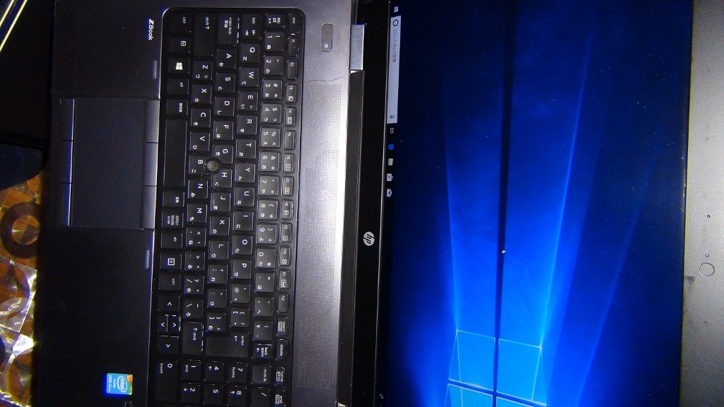 ジャンク] HP ZBook15 Core i7 4800MQ 32G ジャンク] HP ZBook15 Core