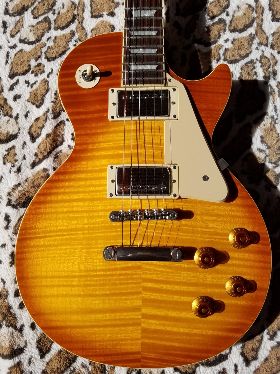 極美品◇Epiphone Les Paul STANDARD PRO HB ハニーバースト◇トラ目