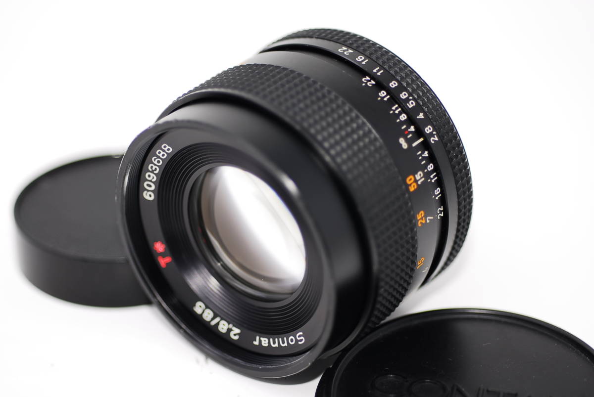 ☆実用極上品☆ CONTAX Carl Zeiss Sonnar 85mm F2.8 T* AEG