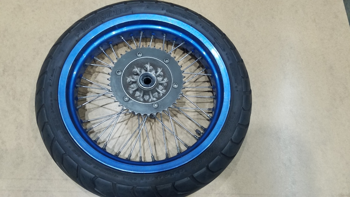 klx250 前後ホイールタイヤセット　KDX125SR klx250 前後ホイールタイヤセットKDX125SR