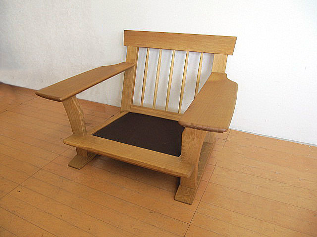 張替え未使用品かしわ木工シングルソファー KASHIWA／柏木工／ソファ