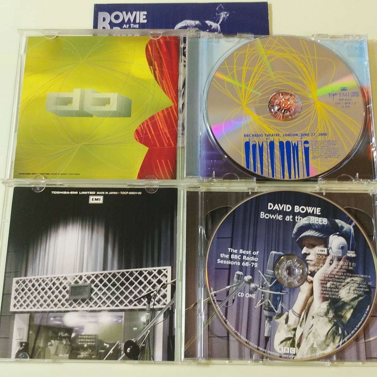 David Bowie／Bowie at the BEEB 日本盤CD3枚組 The Best of the BBC Sessions 68 ...