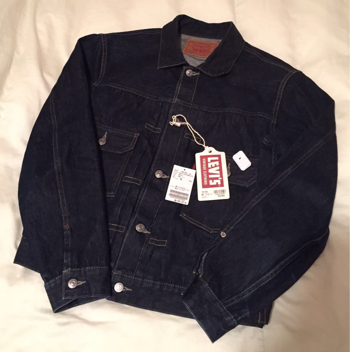 新品，大得価 極 LEVIS LVC リーバイス ビンテージ クロージング 507XX 2nd サイズ42 米国製 アメリカ製 濃紺 対戦 Tバック 506XX 1st 557XX 3rd(ジージャン)｜売買されたオークション情報、yahooの商品情報をアーカイ 男性用