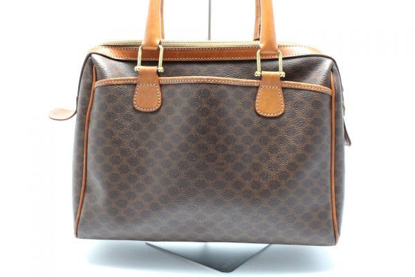 希少美中古■CELINE マガダム レザー ミニボストンバッグ セリーヌ■1025oo01987