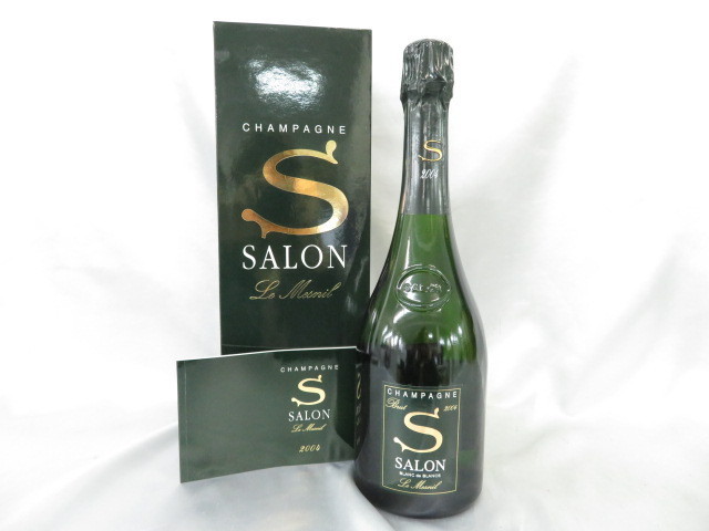 未開栓SALON サロン ブランドブラン 2004 シャンパン 750ml 12％ 箱