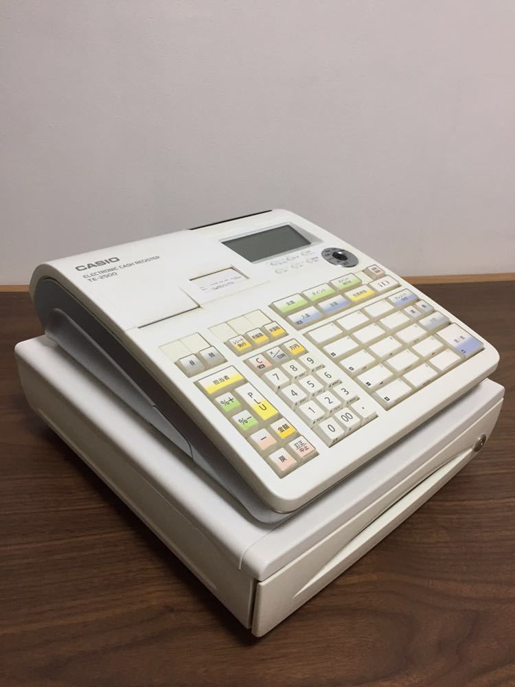 TE-2500 レジスター カシオ ネットレジ カシオレジスター 15部門