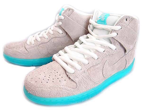 NIKE/ナイキSB/DUNK HIGH PREMIUM SB/27.5/CHAIRMAN BAO 313171-114 white/white-polarized blue ナイキ ダンク【中古】