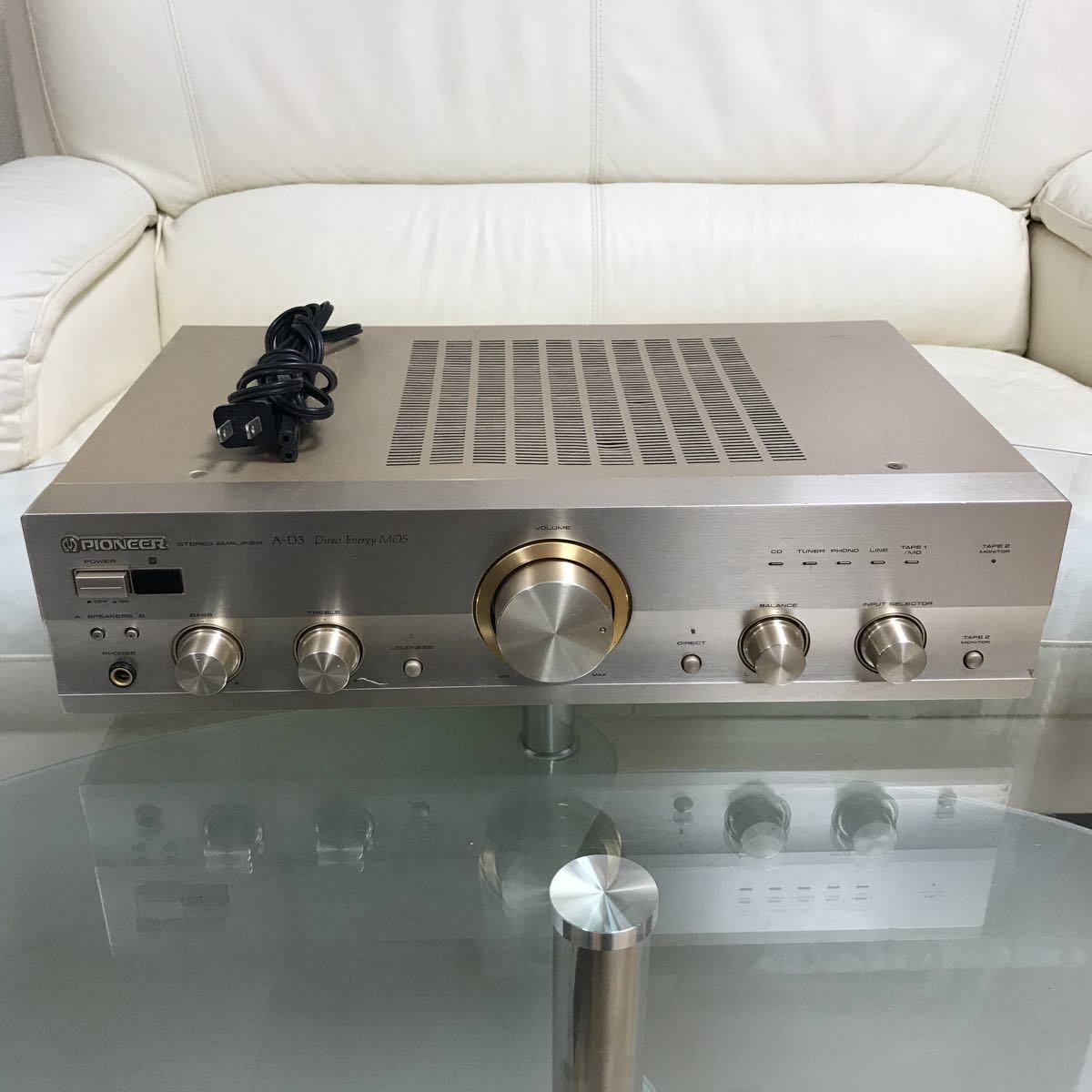 A-D3 Pioneer パイオニア プリメインアンプ - 動作確認済 : メルカリ 