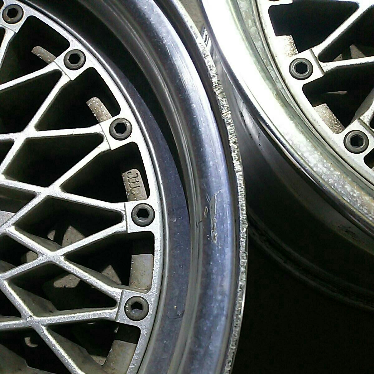 SSR メッシュ 15インチ 深リム ☆ 6.5j+1・Bタイプ・114.3 4本