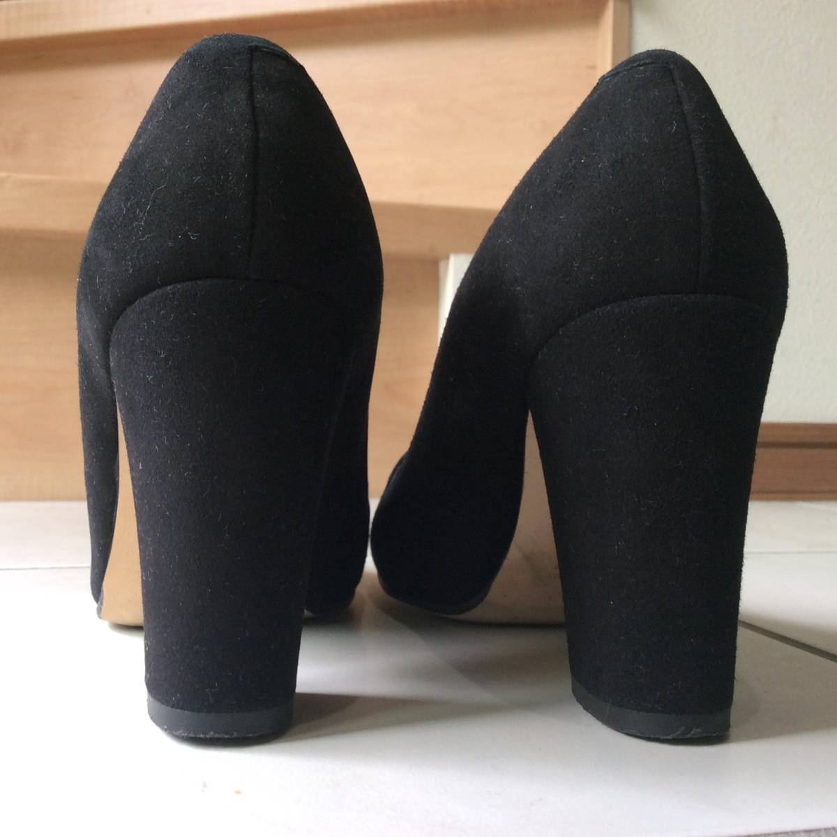 【美品】FABIO RUSCONI スエードパンプス 美品 定番 FABIO RUSCONI ファビオルスコーニ スエード パンプス 38
