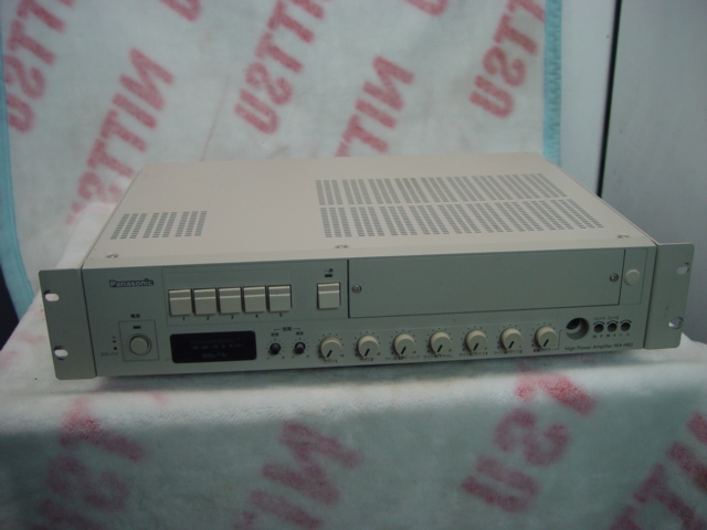 オーディオ機器 Panasonic WA-H60ハイパワーアンプ 業務用