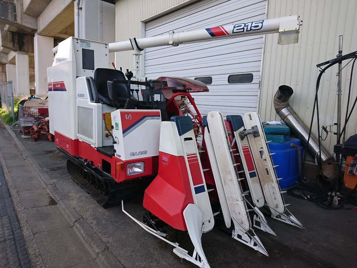 コンバイン ヤンマー グレンタンク 3条刈 (㍿ 滋賀発ヤンマー