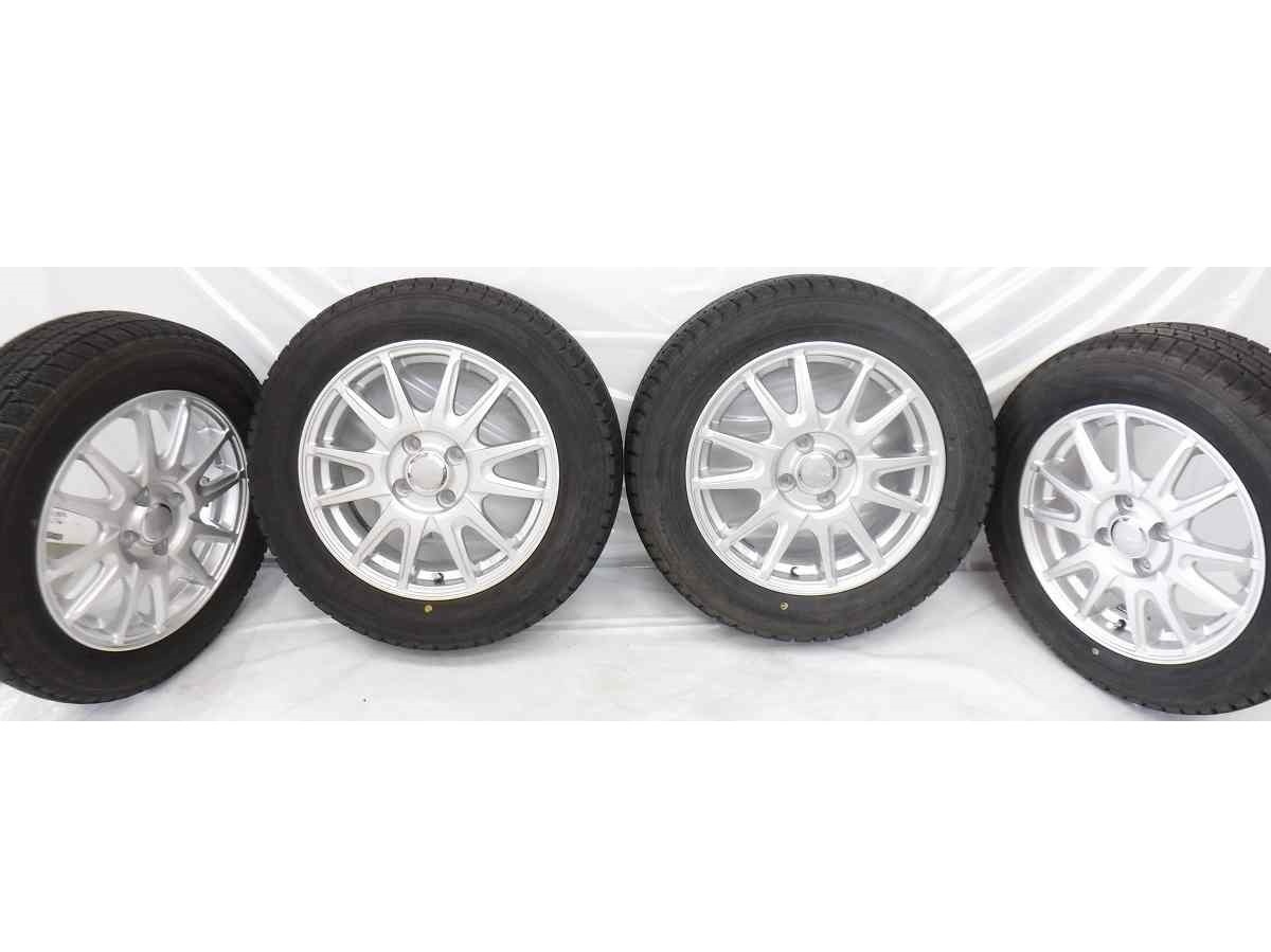 ②☆アルミ4本セット☆15インチ5.5J＋42 G1523 4穴PCD100☆ 175⁄70R14 