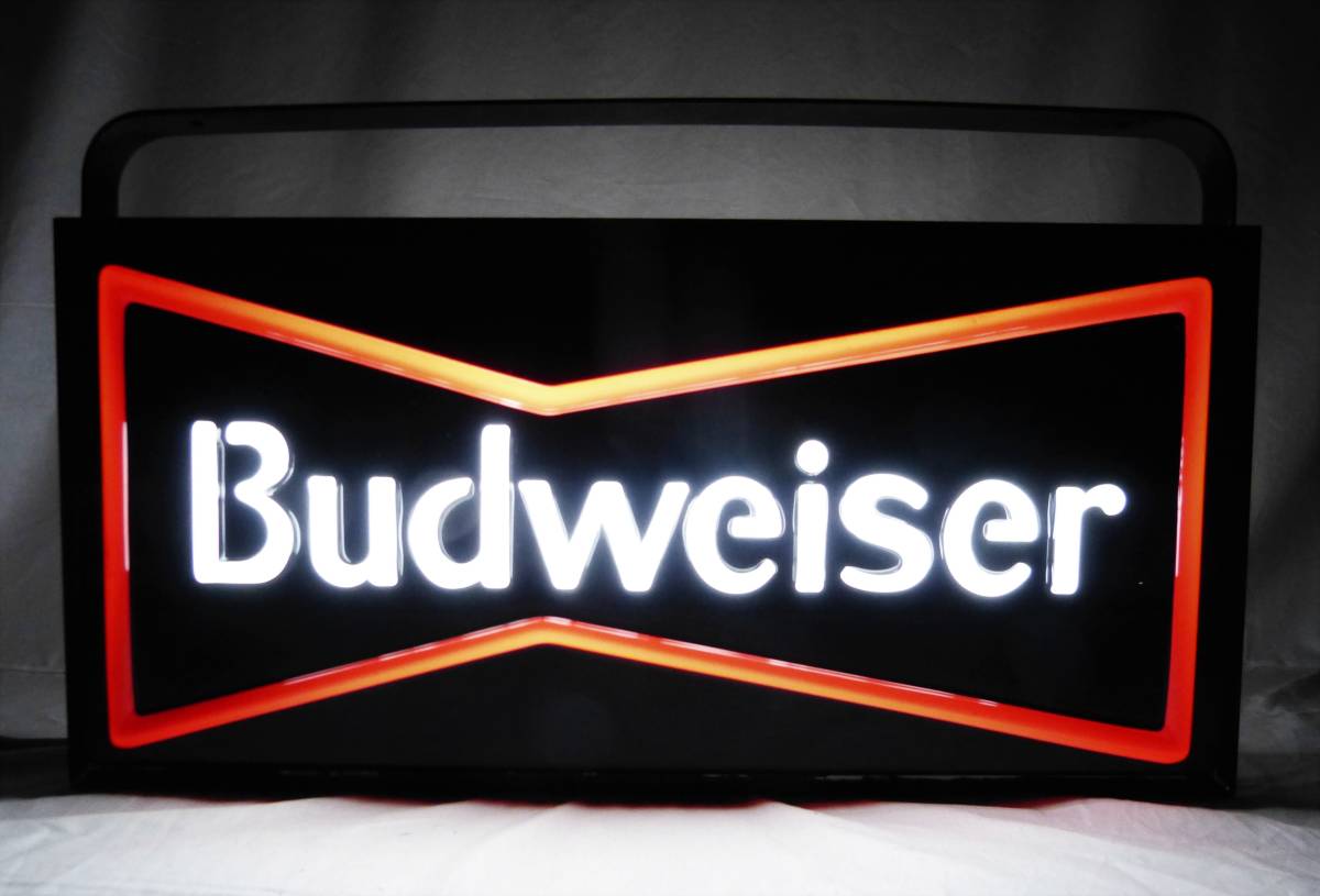 バドワイザー看板 Nnnnn バドワイザー 看板掛け時計 USA ジャンク