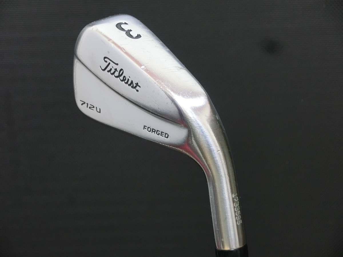  タイトリスト Titleist 712U #3 21度 KBS C-Taper 125 S+ アイアン型 ユーティリティ(タイトリスト)｜売買されたオークション情報、yahooの商品情報をアーカイブ公開 - オークファン 男性右きき用