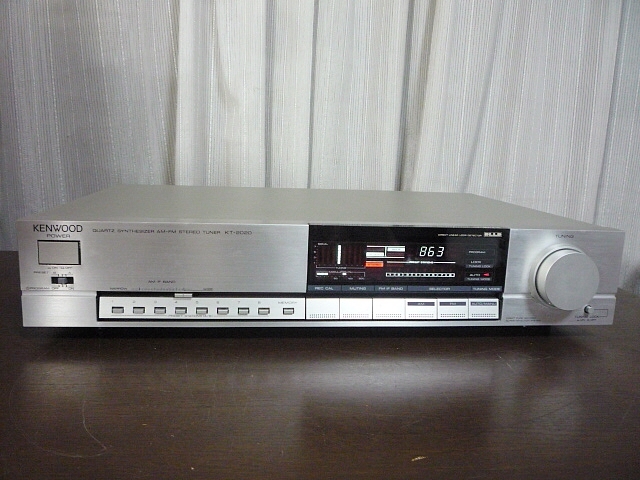 KENWOOD KENWOOD AM/FMチューナー KT-2020 シルバーモデル