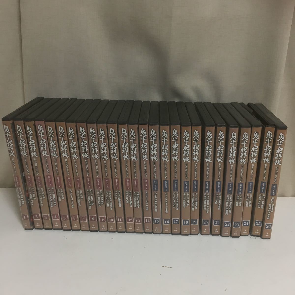 鬼平犯科帳DVD 26枚まとめてセット 【公式通販】