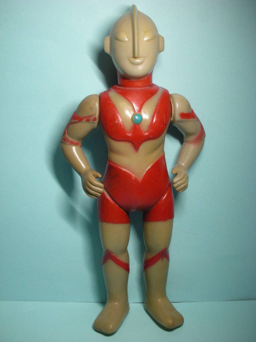 当時物 ソフビ 帰ってきたウルトラマン ブルマァク ウルトラマン