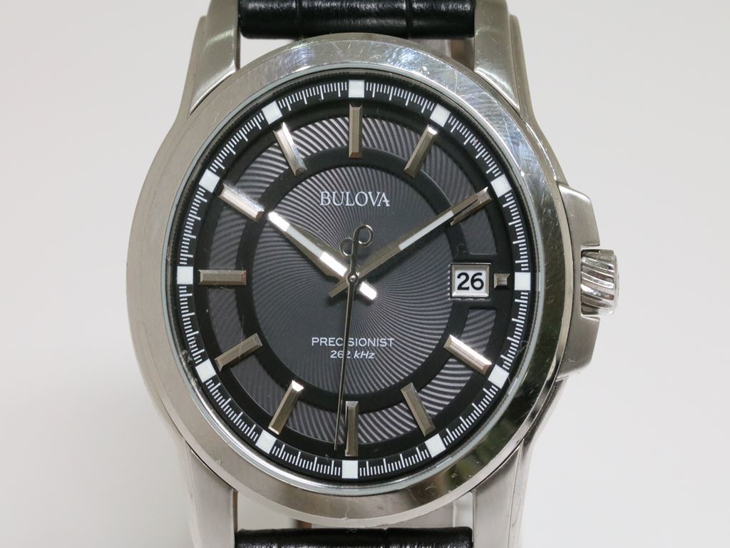 可動品【BULOVA/ブローバ】プレシジョニスト 262KHZ 自動巻き デイト 