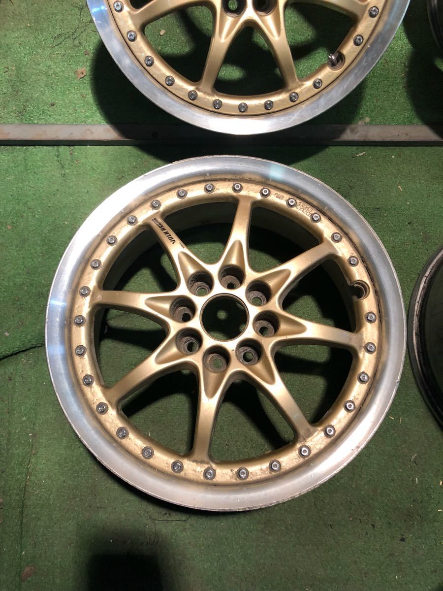 VOLK RAYS RACING 6.5J TE37 PCD100 Racing - 15inch Wheels 4H ☆RAYS 