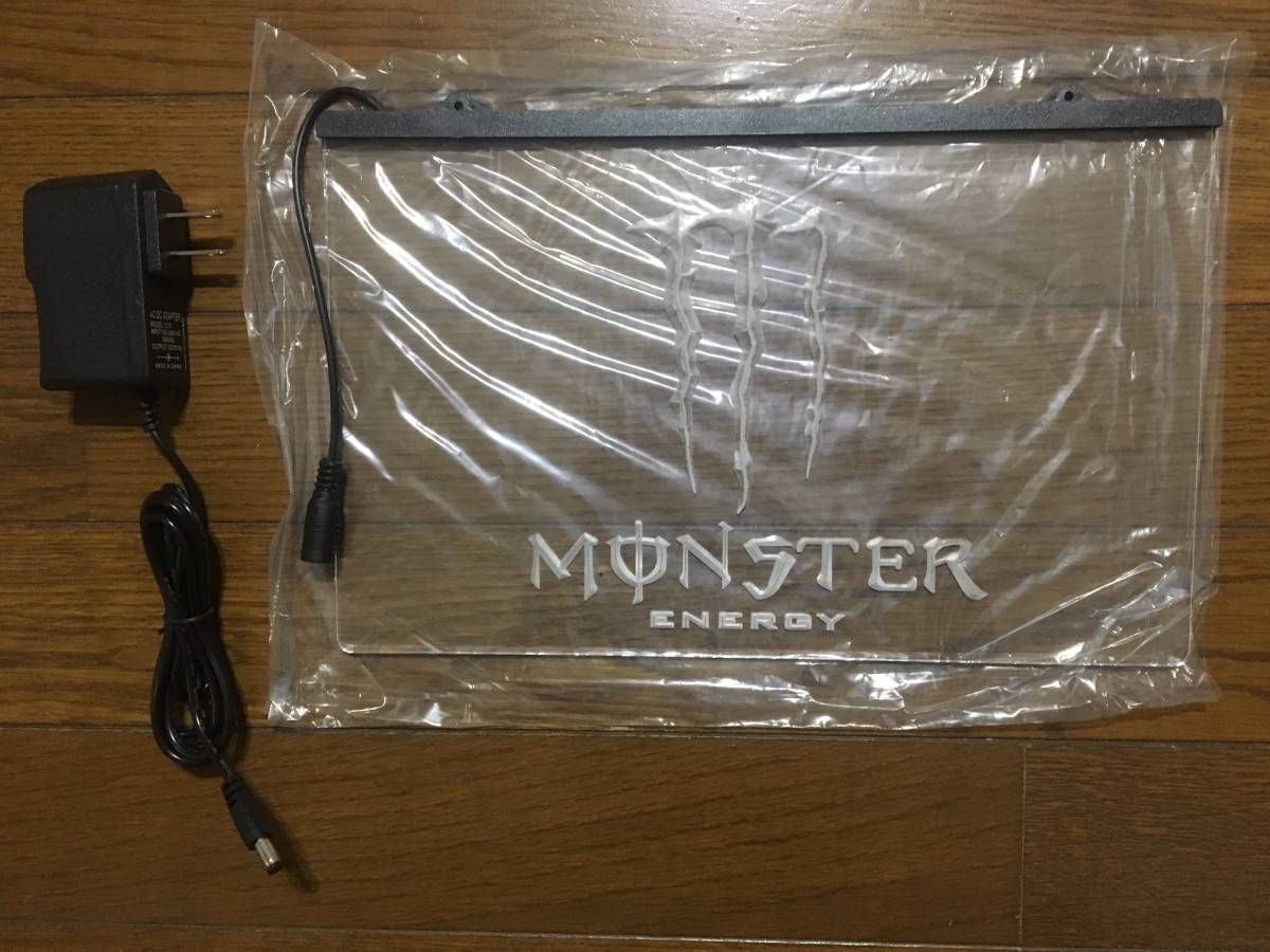 新品 LEDネオンサイン モンスターエナジー MONSTER ENERGY グリーン