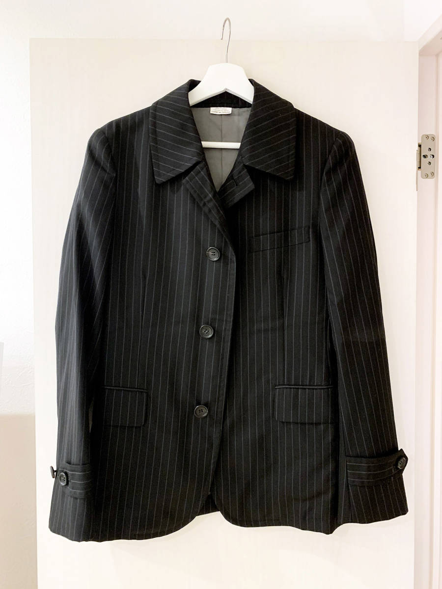 COMME des GARONS HOMME PLUS ストライプジャケット Sサイズ 