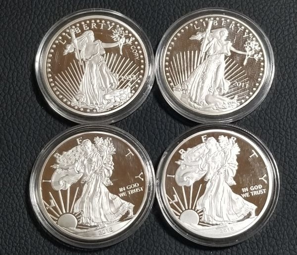 1オンス 銀貨 アメリカ イーグル銀貨 ウォーキングリバティ イーグル