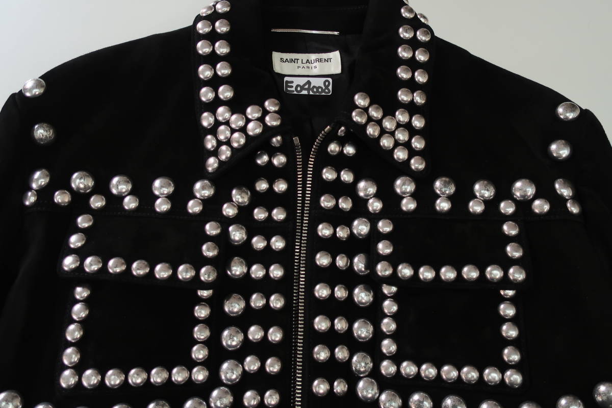 jacket YSL in レースアップ バイカージャケット（グレインレザー 