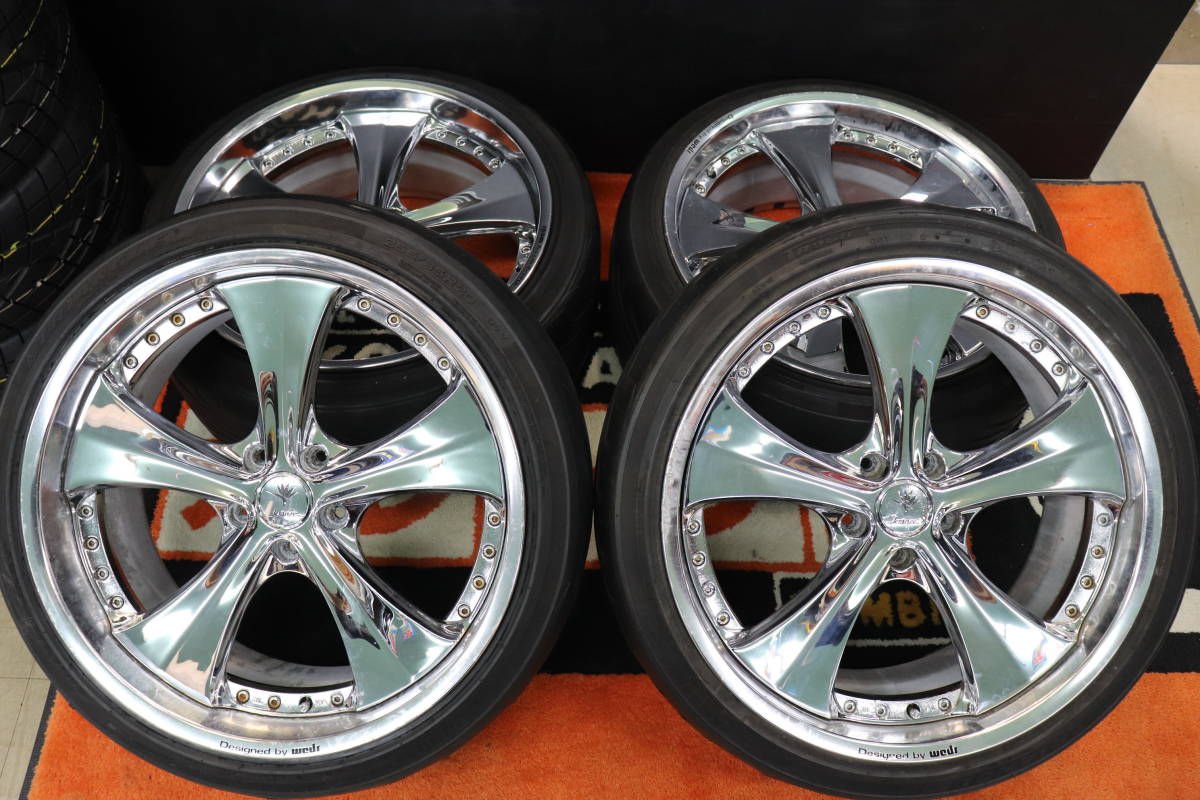  1000円 最落無し 前後9.5Jローダウン向け メッキ ウェッズWedsクレンツェ|ラッツィンガー アルファード ヴェルファイア 等(ラジアルタイヤ)｜売買されたオークション情報、yahooの商品情報をア 5穴