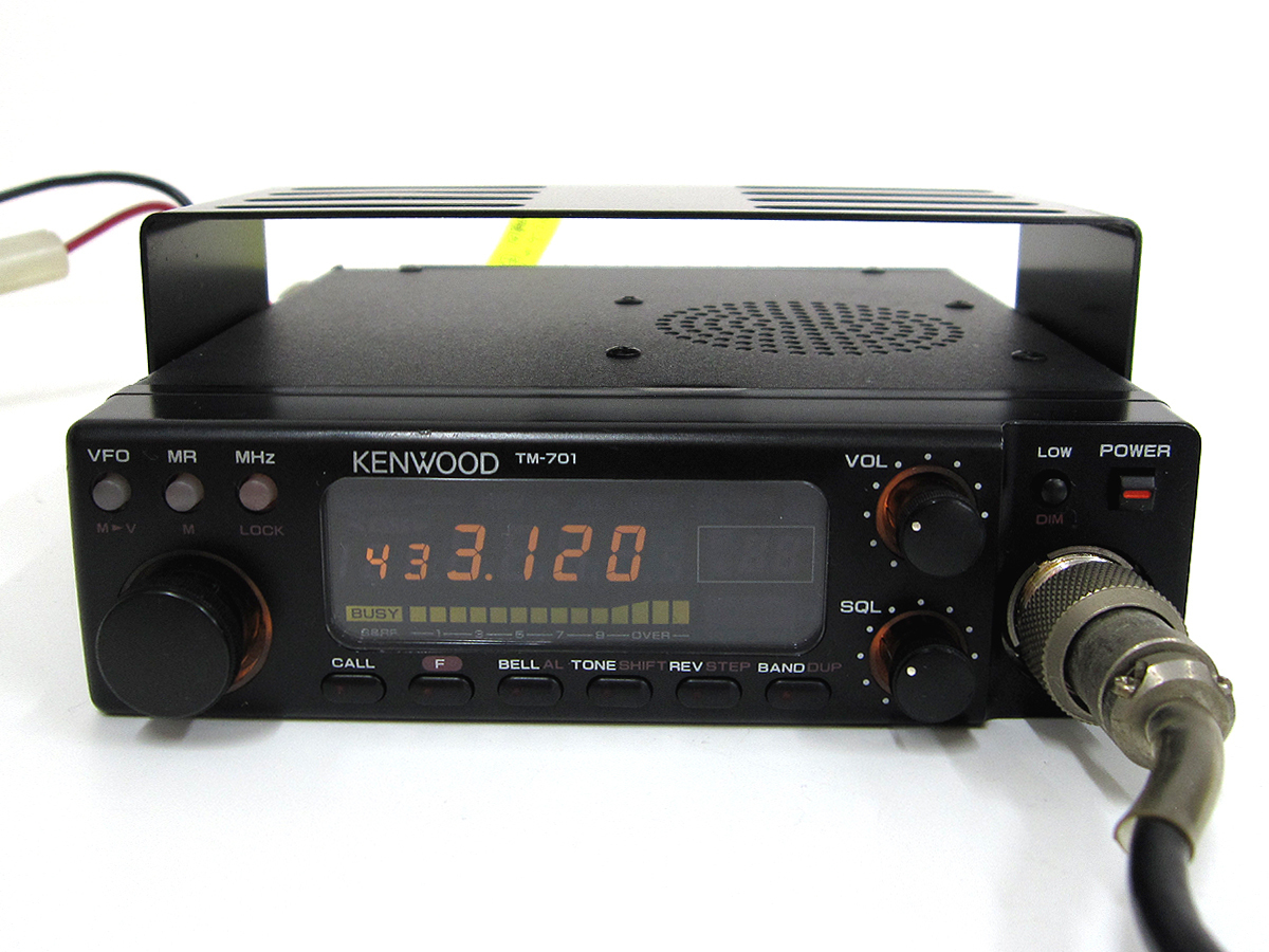 ケンウッド 2バンドモービル機 TM-701 アマチュア無線 KENWOOD