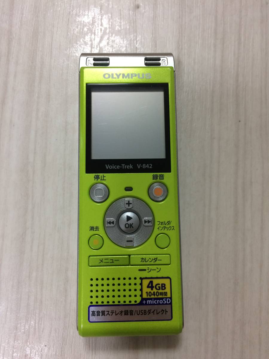 OLYMPUS V-842 SLV V-842 OLYMPUS Voice-Trek ICレコーダー 4GB オリンパス