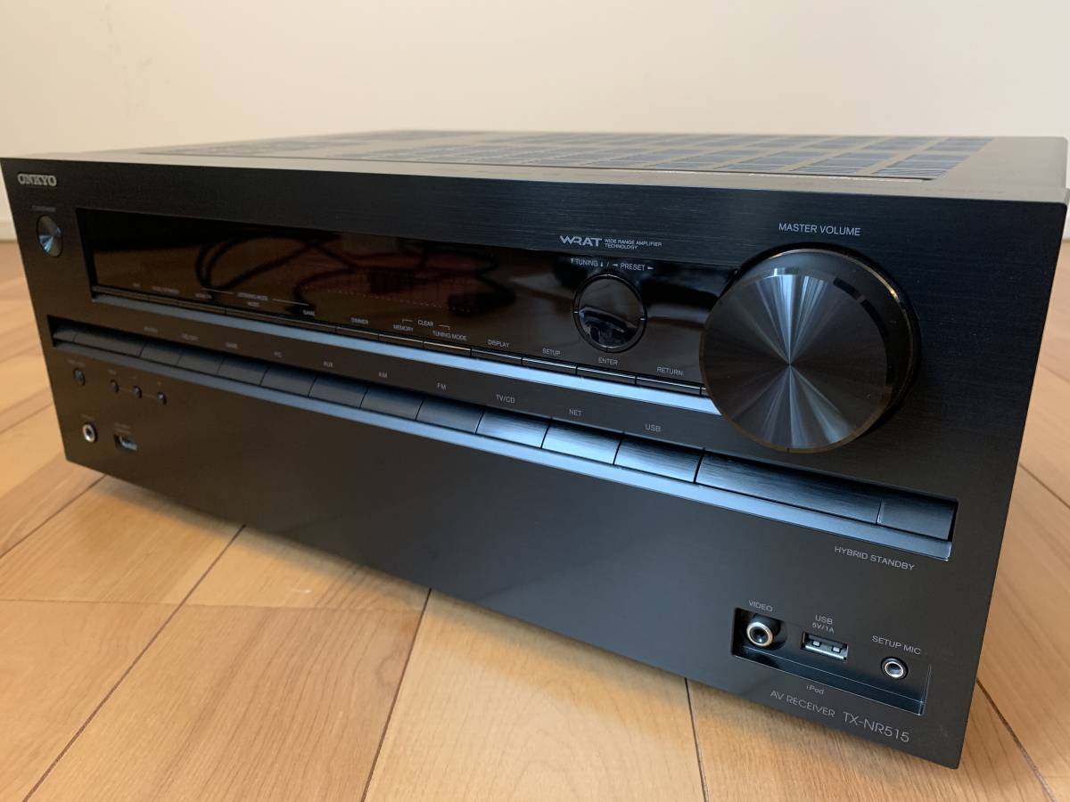 アンプ ONKYO AVレシーバー TX-NR515 美品 アンプ