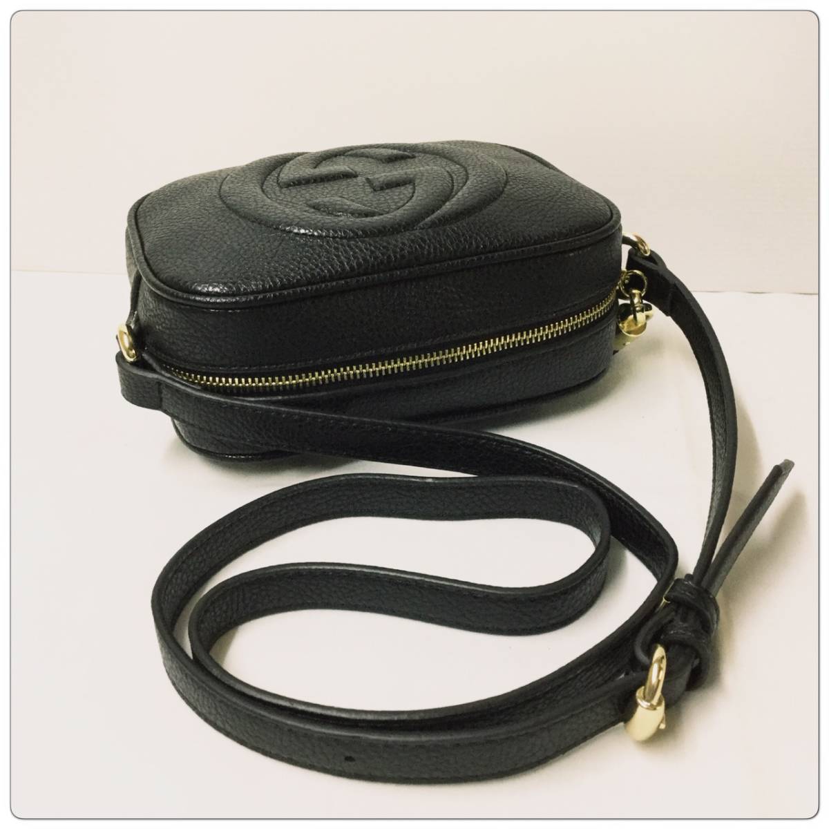 新同 1スタ】GUCCI グッチ / ソーホー / スモール ディスコ 