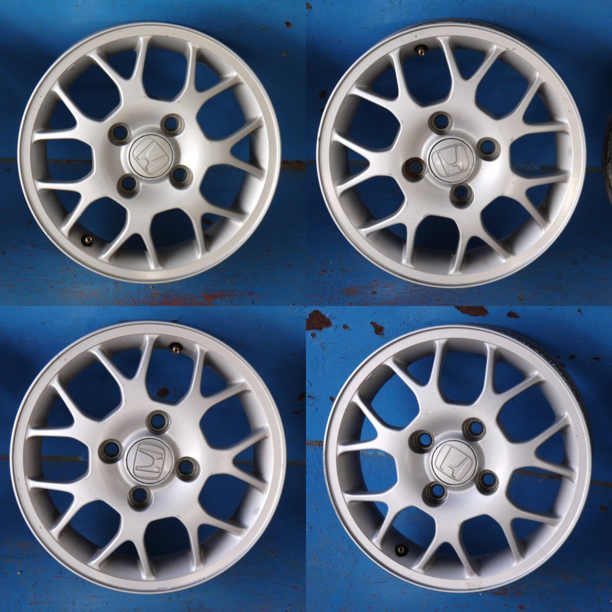純正 13インチ ホンダ 13×4.00B +40 ライフ 4本 アルミホイール 4.00
