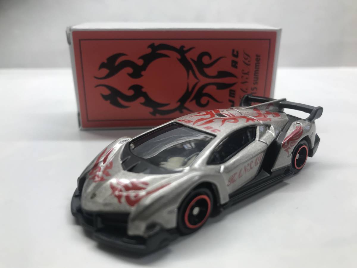 トミカ ランボルギーニJMACレア。美品。 トミカ JMAC KANSAI 2015 SUMMER 限定 ランボルギーニ ヴェネーノ 赤
