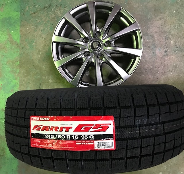 GARIT G5 TOYO 215⁄60R16 » トーヨータイヤ 乗用車用スタッドレス 