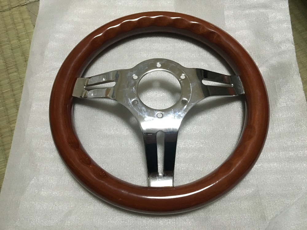 新品ウッドステアリング 小径29パイ MOMO NARDI OBA 旧車 【公式通販】