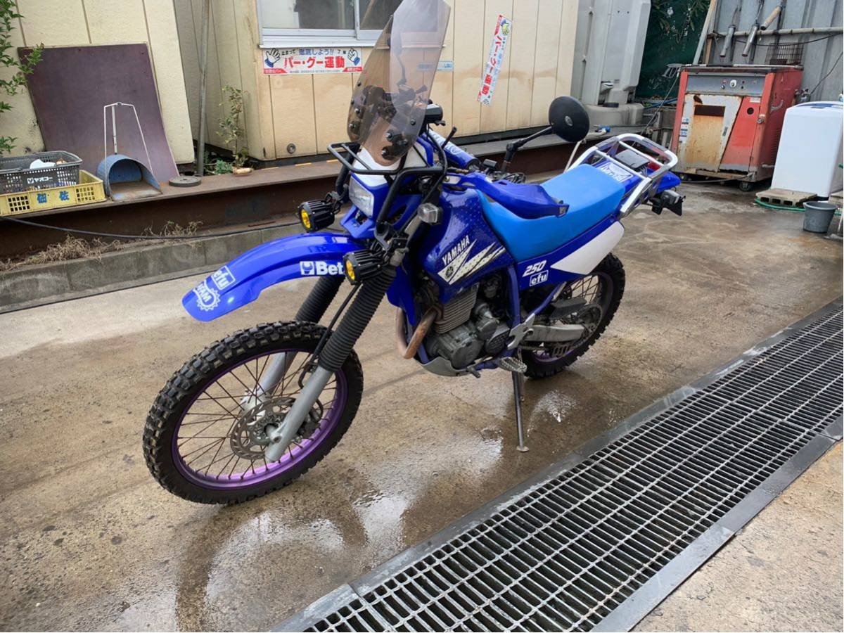 YAMAHA TT250R 4GY WR外装キット 希少! 結構レアなWRルック外装キット