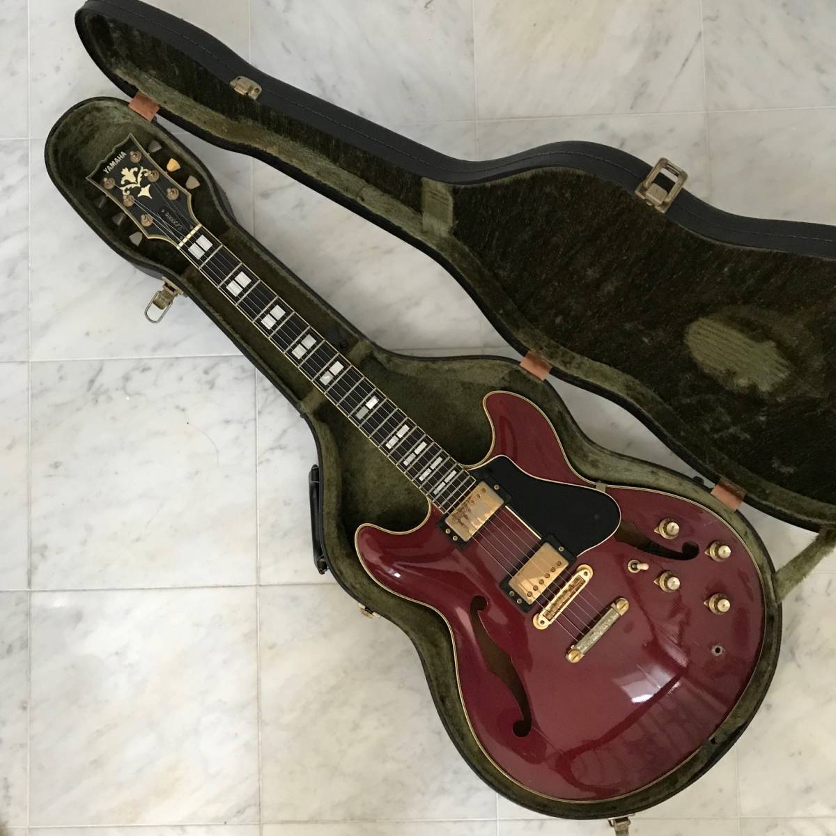 【爆買い，SALE】 当時物 YAMAHA セミアコギター セミアコ SA2000S 1985 日本製 ヤマハ(ヤマハ)｜売買されたオークション情報、yahooの商品情報をアーカイブ公開 - オークファン 本体