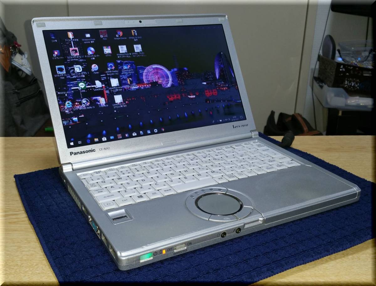★訳アリLet’s Note CF-NX2 i5-3320M 128GB SSD メモリー4GB Windows10 pro ver，1803　 各種ソフト　インストール★