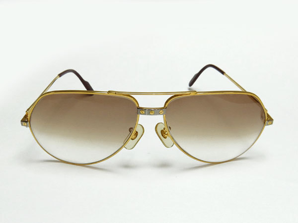 Cartier カルティエ must de Cartierサングラス、眼鏡 美品 カルティエ