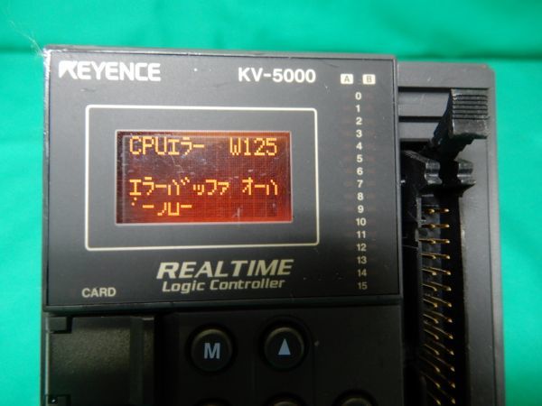 □KEYENCE KV-5000 CPUユニット シーケンサ PLC キーエンス□ KEYENCE