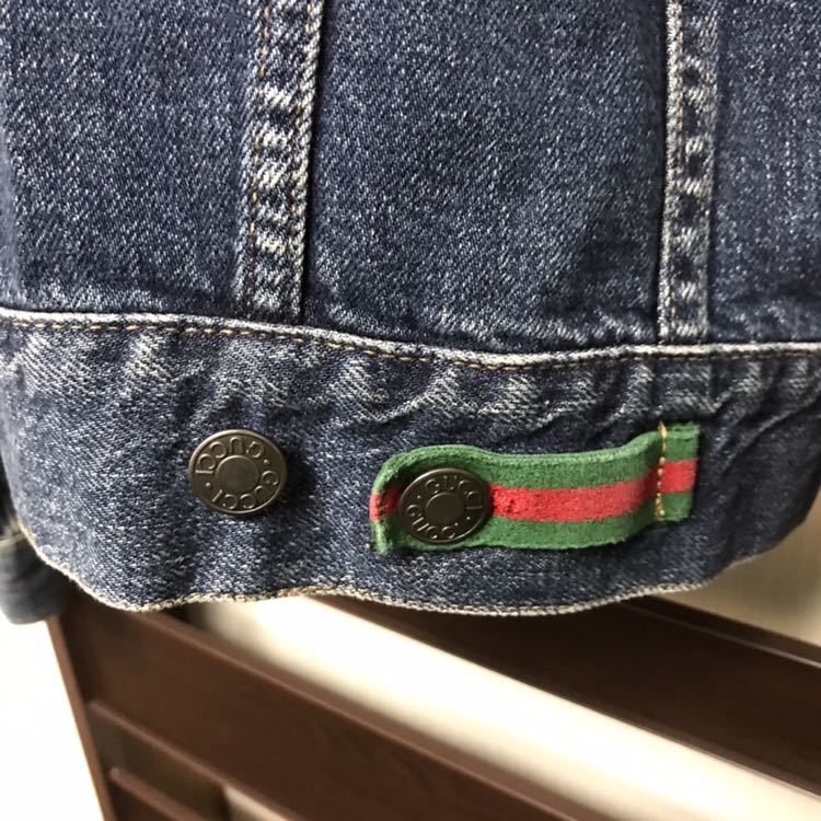 GUCCI グッチ シェリーライン デニム ジャケット Gジャン 46 【公式通販】
