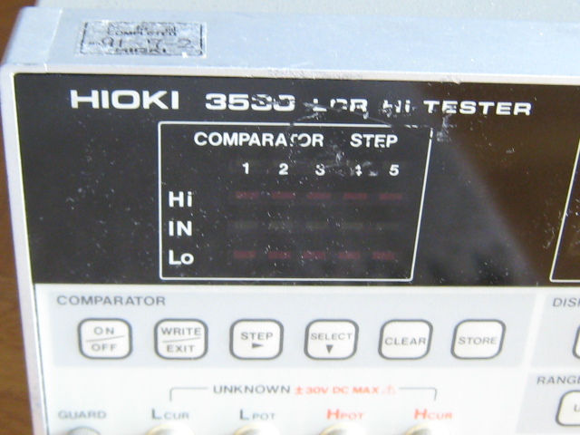 LCR Hioki HiTester - 3532-50 HIOKI IM3536 LCRメータ IM3523