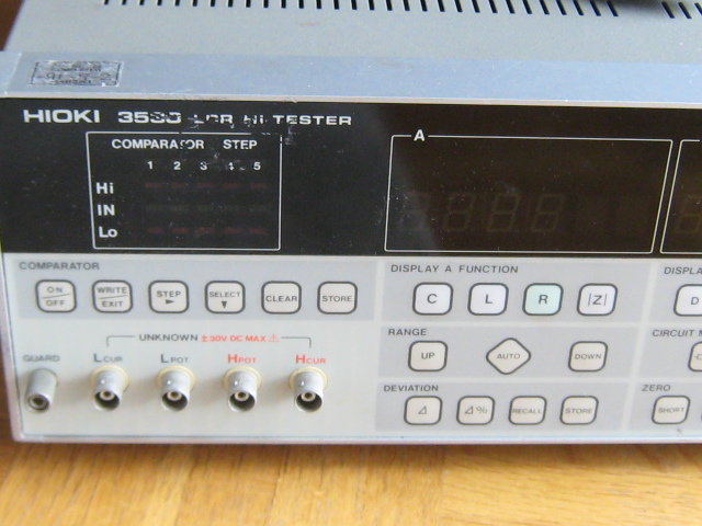 LCR Hioki HiTester - 3532-50 HIOKI IM3536 LCRメータ IM3523