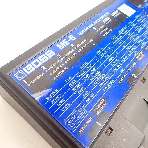 ME-8 マルチエフェクター | BOSS - ギター用 Yahoo!オークション