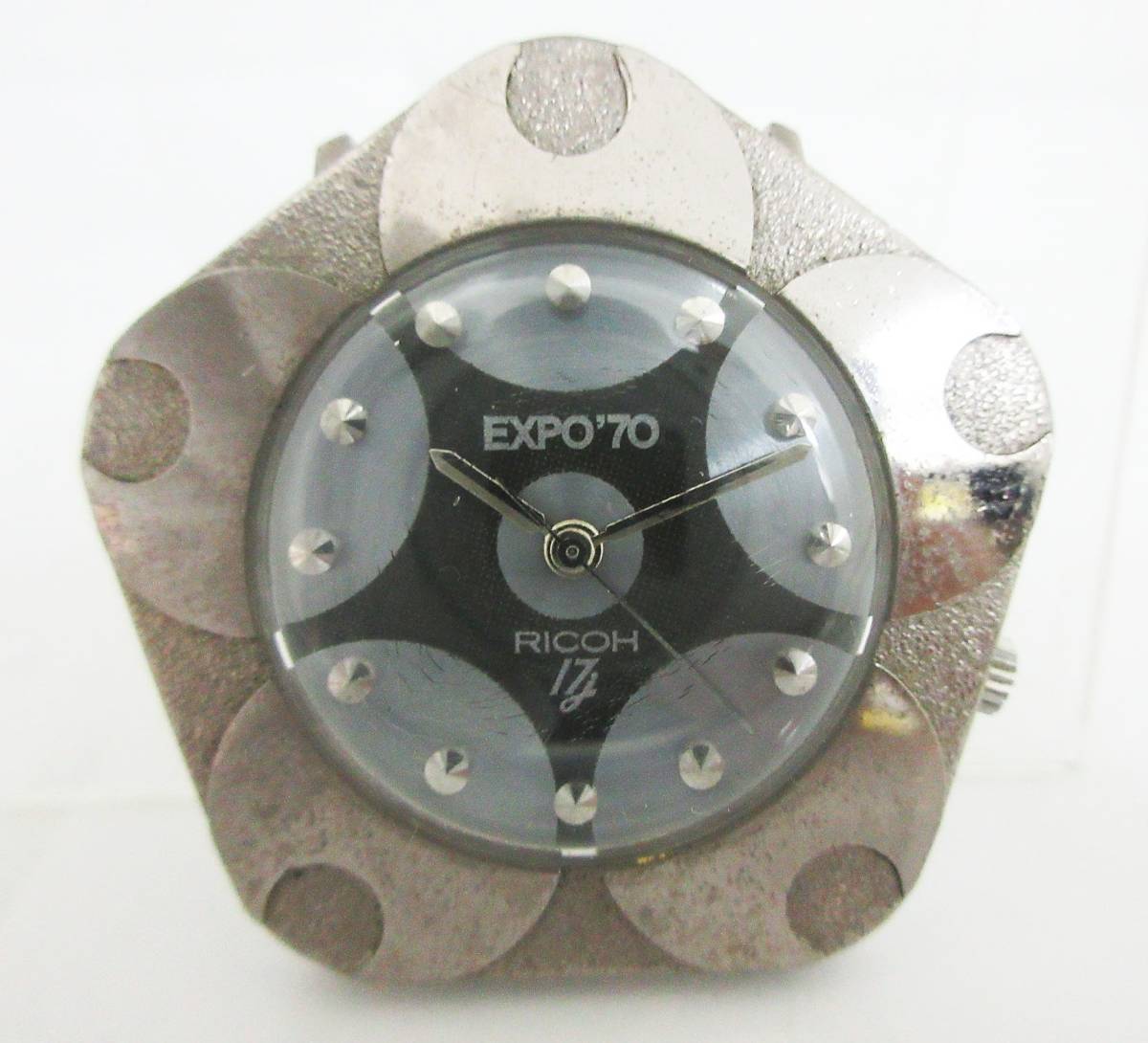 D100【手巻き腕時計】リコー RICOH☆大阪万博 公式 EXPO70 EXPO'70