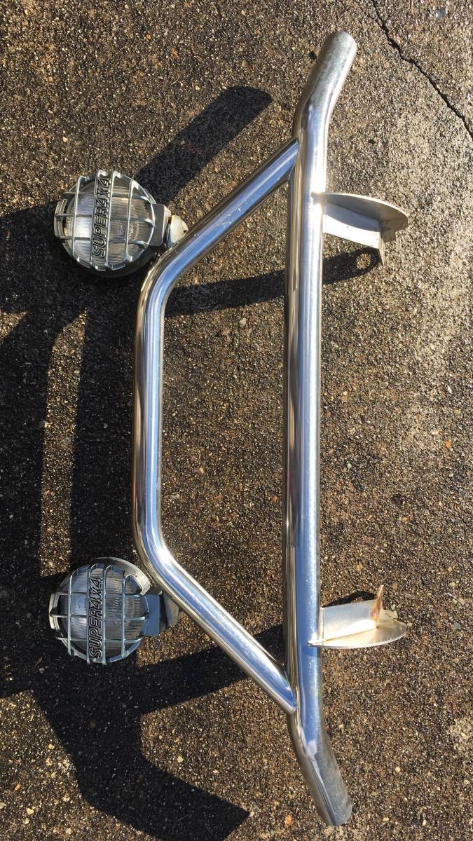 日産 テラノ D21 フロント ガード ステンレス テラノ 日産D21テラノ
