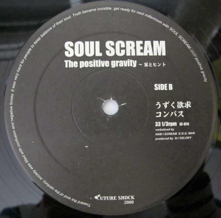 SOUL SCREAM - The positive gravity ～ 案とヒント 国内盤2LP 【公式